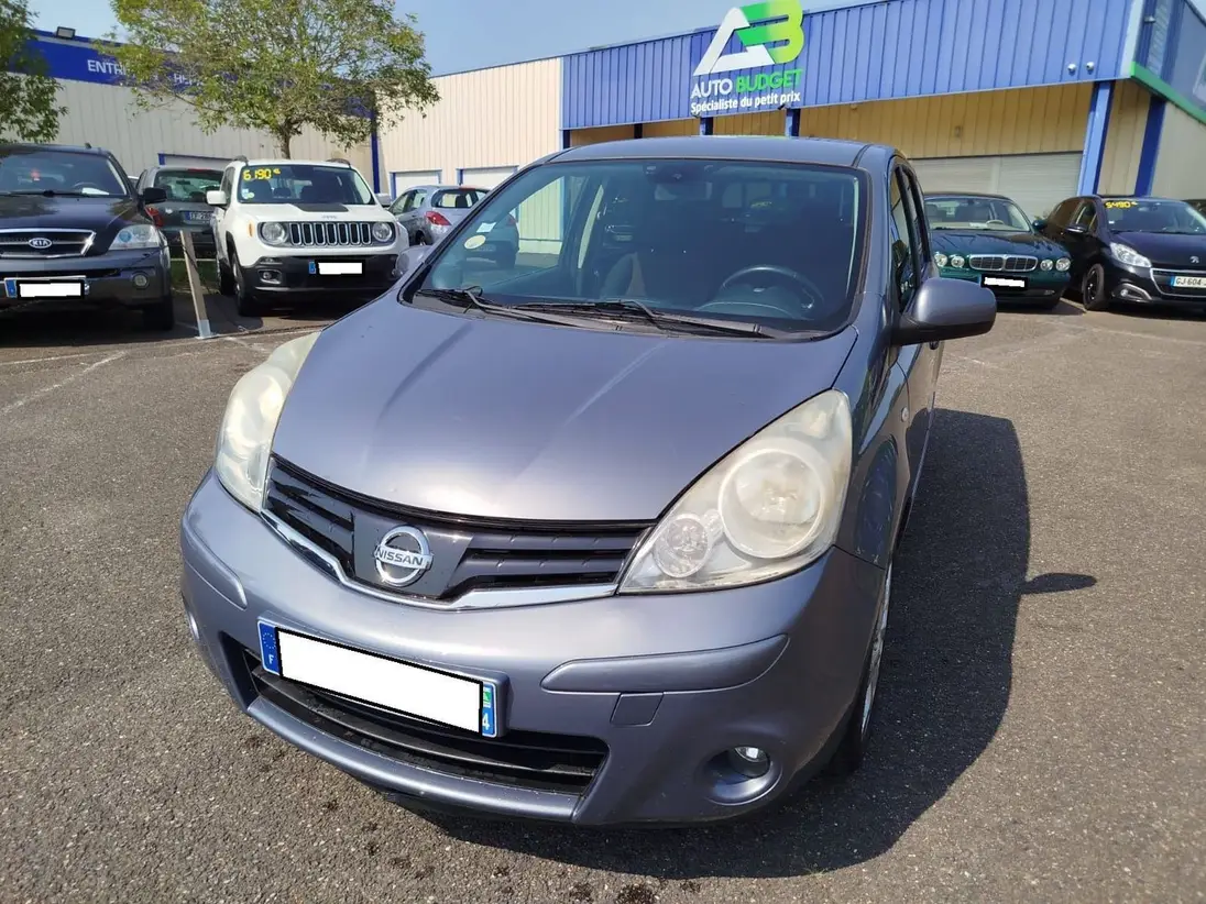 NISSAN NOTE DCI 86 ACENTA, 5 PORTES, KIT DISTRIBUTION NEUFS, CT OK, VITRES ET RETROS ÉLECTRIQUES, RÉVISION EFFECTUÉE, REPRISE POSSIBLE, CLIMATISATION, GARANTIE 6 MOIS