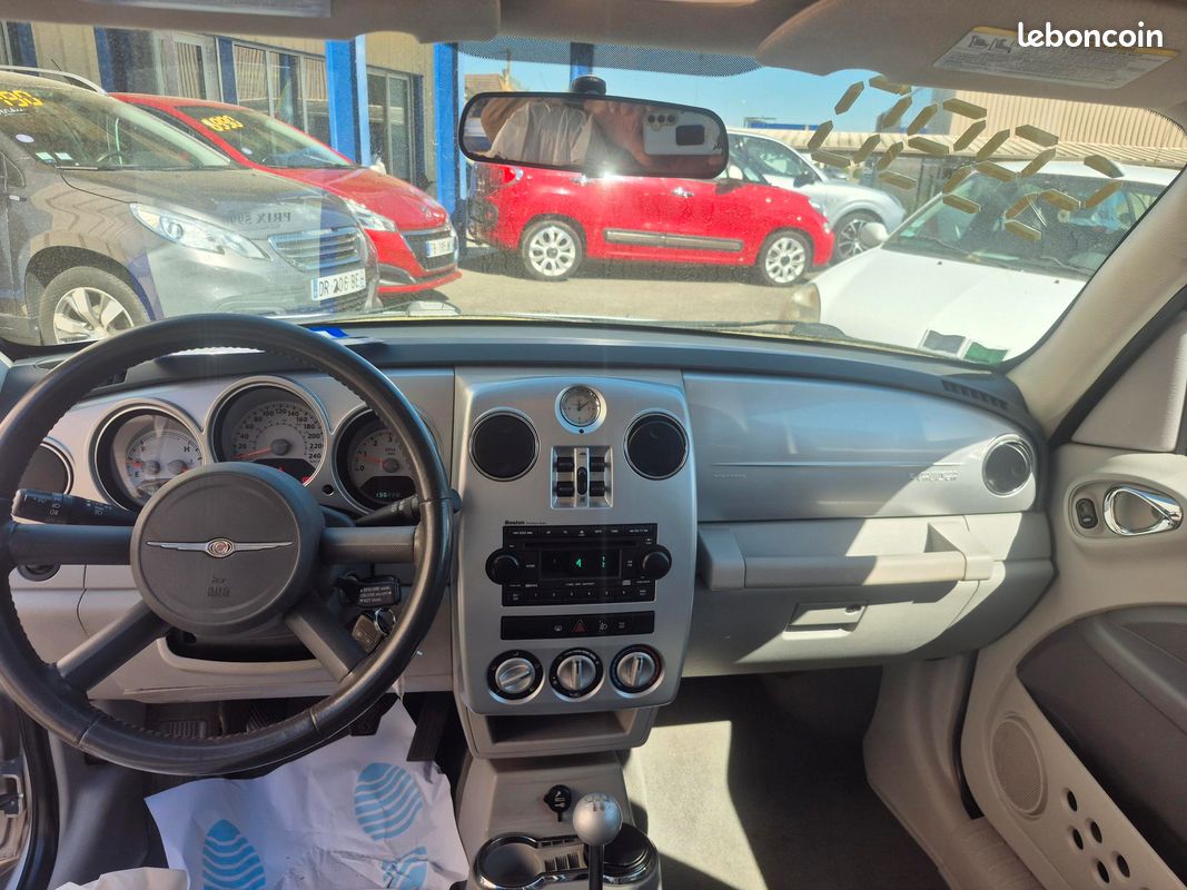 CHRYSLER PT CRUISER 2.2 CRD 150 CHX LIMITED CLIM,RETROS ELEC,CT OK,KIT DISTRI+POMPE A JOUR,REVISION EFFECTUEE,REPR POSS ,GARANTIE 3 MOIS - photo 5